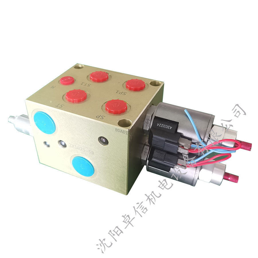 除雪车撒盐比例调速阀组